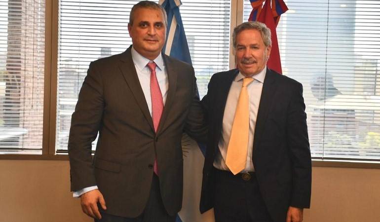 Rencontre entre le vice-ministre des Affaires étrangères d’Arménie et le ministre des Affaires étrangères d'Argentine