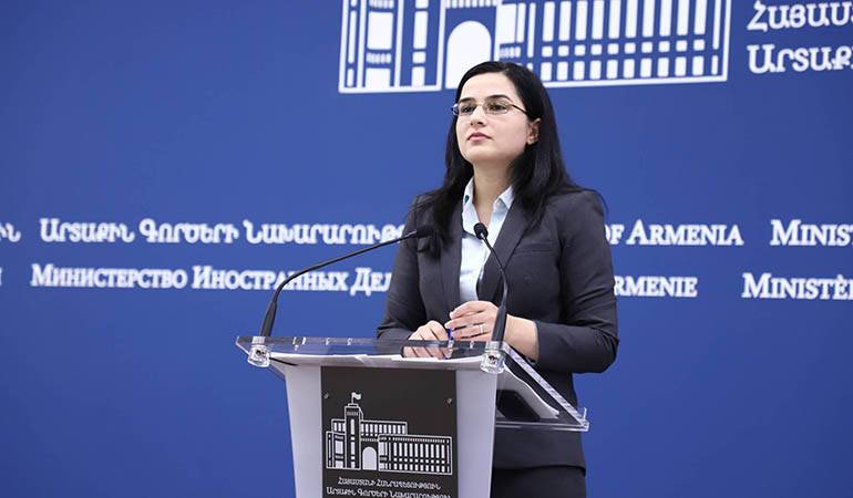 Responses by Anna Naghdalyan, the Spokesperson of the Foreign Ministry of Armenia, to the questions of the "News.am" news agency