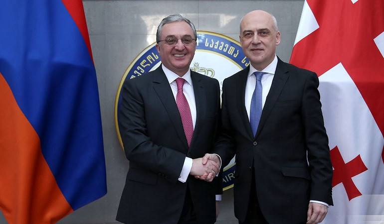 Meeting of the Foreign Ministers of Armenia and Georgia