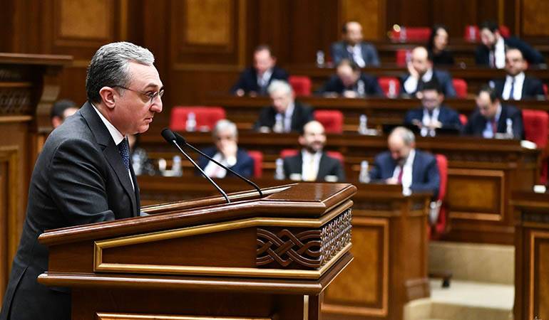 Foreign Minister’s answers to the questions of the Members of Parliament of Armenia during the Q&A session with the Government