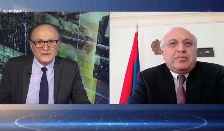 Գերմանիայում ՀՀ դեսպան Աշոտ Սմբատյանի հարցազրույցը «Ազատություն» ռ/կ-ի «Կիրակնօրյա վերլուծական» հաղորդաշարին