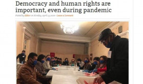 Article by Ambassador Tigran Balayan at Diplomat Magazine: Democracy and human rights are important, even during pandemic