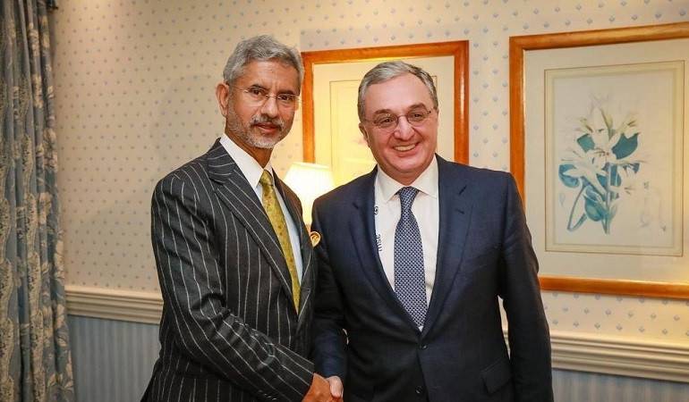 Phone conversation of Foreign Minister Zohrab Mnatsakanyan and Subrahmanyam Jaishankar, Foreign Minister of India