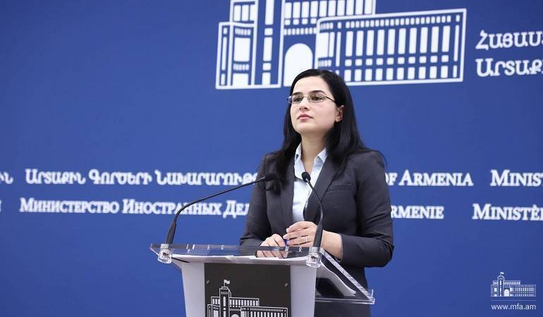 Ответ пресс-секретаря МИД Армении на вопрос журналиста газеты “Коммерсантъ”