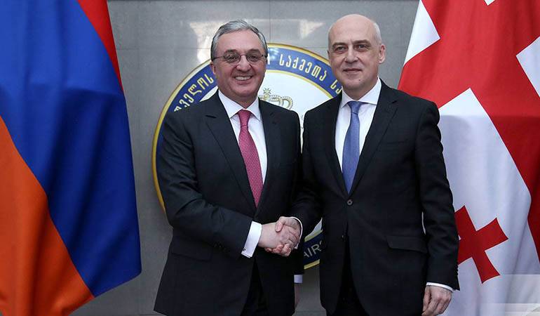 Foreign Minister Zohrab Mnatsakanyan's phone conversation with Foreign Minister of Georgia