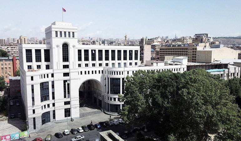 Statement by the Foreign Ministry of Armenia on the disinformation of the Defense Ministry of Azerbaijan