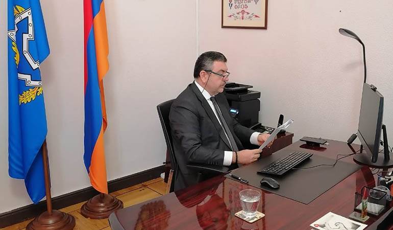 Statement of the Permanent Representative of Armenia to the CSTO Victor Biyagov on Azerbaijan's aggression against the Republic of Artsakh