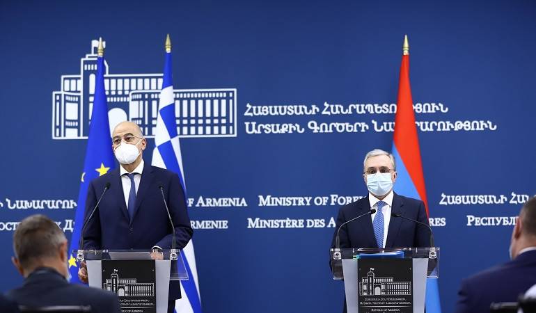 Remarks and answers to the questions of journalists by Foreign Minister of Armenia Zohrab Mnatsakanyan at the joint press conference with the Greek Foreign Minister Nikos Dendias