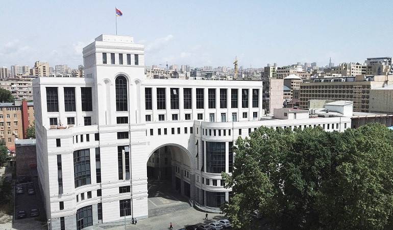 Statement by the Foreign Ministry of Armenia regarding the deployment of foreign terrorist fighters in the region by Turkey and Azerbaijan