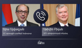 Foreign Minister Ara Aivazian held a phone conversation with the US Deputy Secretary of State