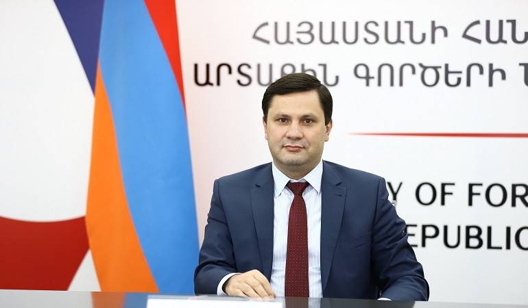 ԱԳՆ բազմակողմ քաղաքականության և զարգացման համագործակցության վարչության պետ, ՅՈՒՆԵՍԿՕ-ի Հայաստանի ազգային հանձնաժողովի գլխավոր քարտուղար Արման Խաչատրյանի հարցազրույցը «Արմենպրես» լրատվական գործակալությանը