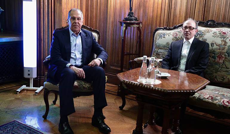 Foreign Minister of Armenia Ara Aivazian had a meeting with Foreign Minister of Russia Sergey Lavrov
