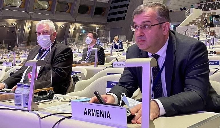 The remarks  of Deputy Foreign Minister of Armenia Artak Apitonyan at the 14th UN Congress on Crime Prevention and Criminal Justice