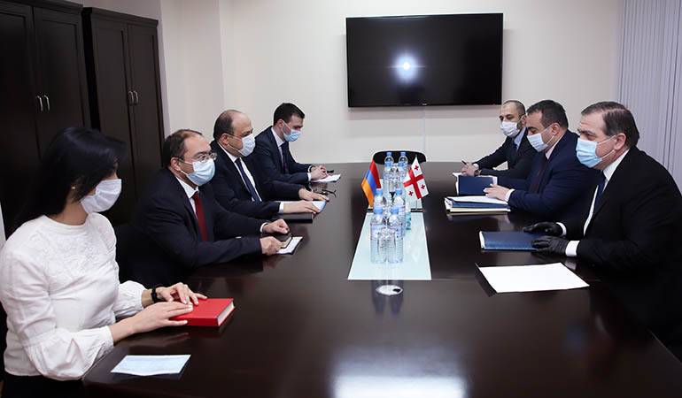 Политические консультации между министерствами иностранных дел Республики Армения и Грузии