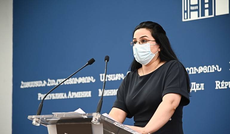 Comment by MFA Spokesperson Anna Naghdalyan on Human Rights Watch report