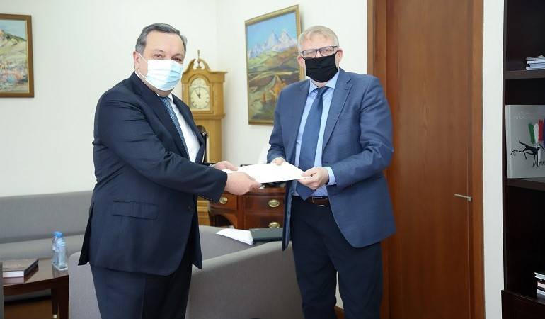 Deputy Foreign Minister of Armenia received the Ambassador of the Republic of Iceland
