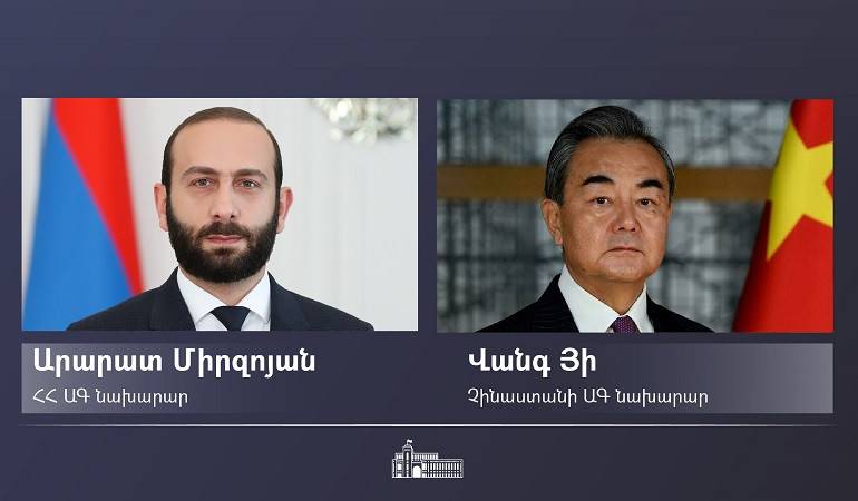 Congratulatory message of the Foreign Minister of the People’s Republic of China Wang Yi Ararat Mirzoyan