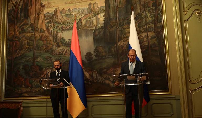 The remarks and answers to the questions of the journalists of Minister of Foreign Affairs of Armenia Ararat Mirzoyan during the joint press conference with Foreign Minister of Russia Sergey Lavrov