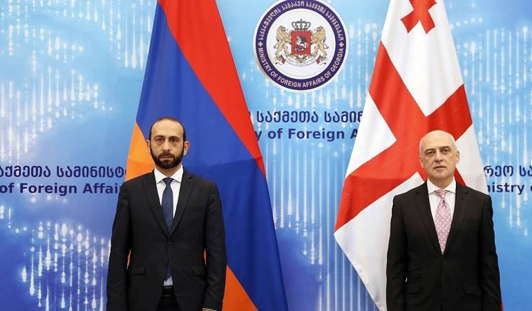 The meeting of Foreign Ministers of Armenia and Georgia
