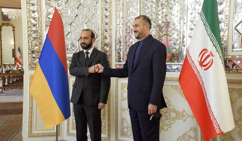 Հայաստանի ԱԳ նախարար Արարատ Միրզոյանի հանդիպումը Իրանի ԱԳ նախարար Հոսսեյն Ամիր Աբդոլլահիանի հետ