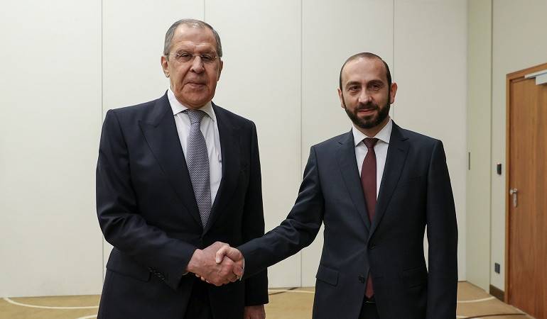 Meeting of Foreign Ministers of Armenia and Russia