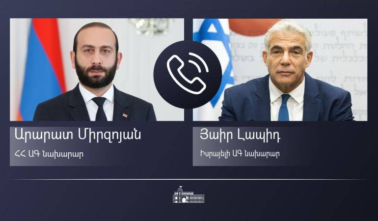 Phone conversation of the Foreign Ministers of Armenia and Israel