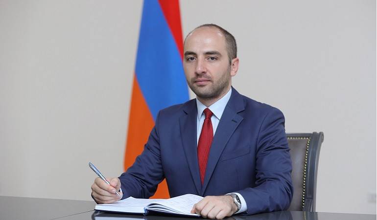 The answer of Foriegn Ministry Spokesperson Vahan Hunanyan to the question of “Sputnik Armenia '' news agency