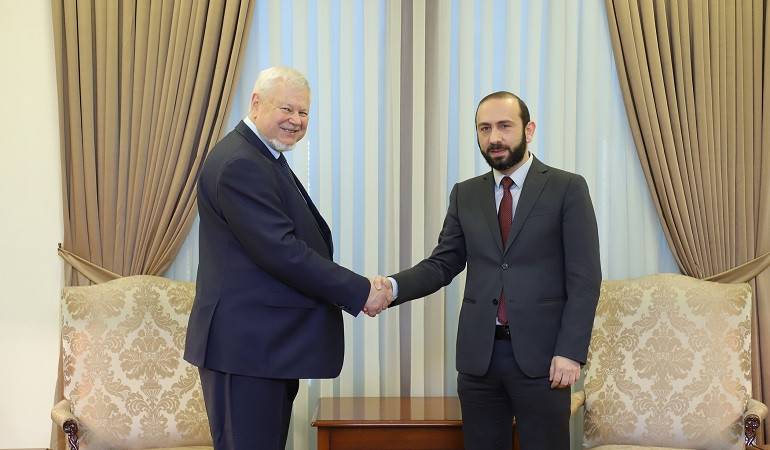 Foreign Minister of  Armenia received the Personal Representative of the OSCE Chairperson-in-Office