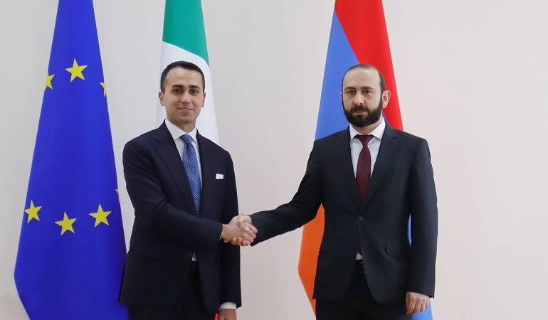 Հայաստանի ու Իտալիայի ԱԳ նախարարների հանդիպումը