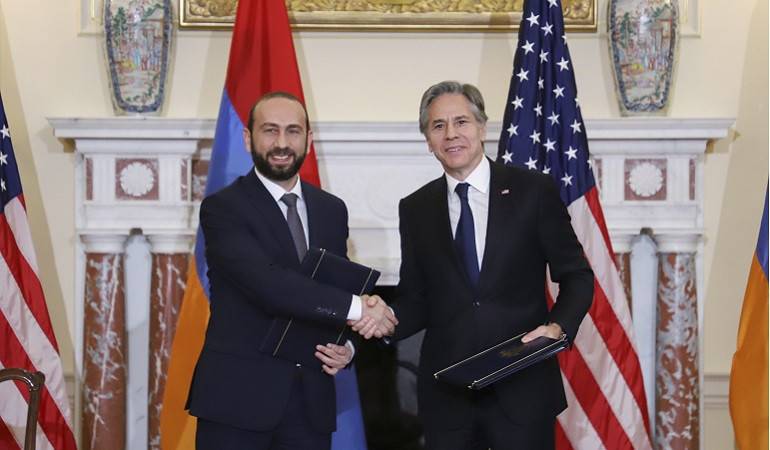 Meeting of the Foreign Minister of Armenia and the US Secretary of State