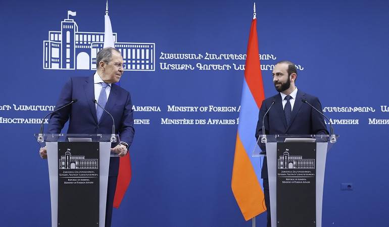 Remarks and the answers of the Foreign Minister of Armenia Ararat Mirzoyan to the questions of journalists at the joint press conference with the Foreign Minister of Russia Sergey Lavrov