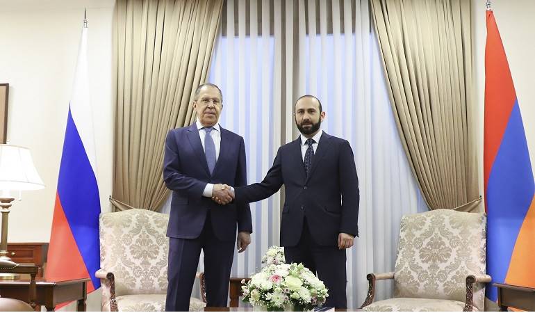 Foreign Minister of Armenia Ararat Mirzoyan met with Foreign Minister of Russia Sergey Lavrov.