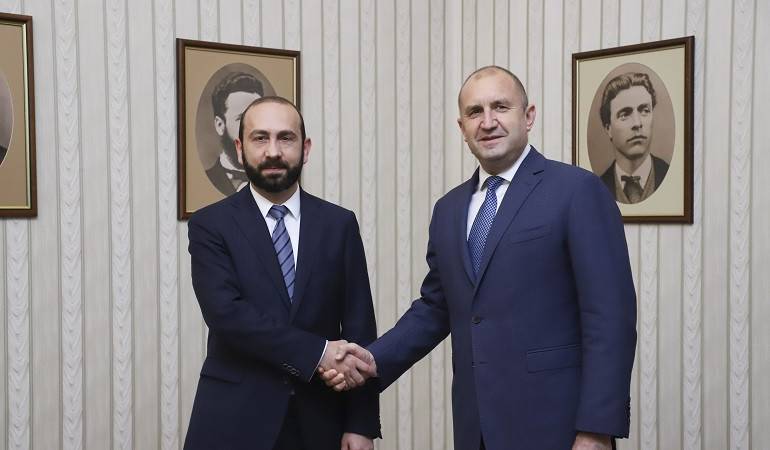 Հայաստանի ԱԳ նախարարը հանդիպել է Բուլղարիայի նախագահին