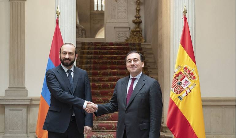 Meeting of Foreign Ministers of Armenia and Spain