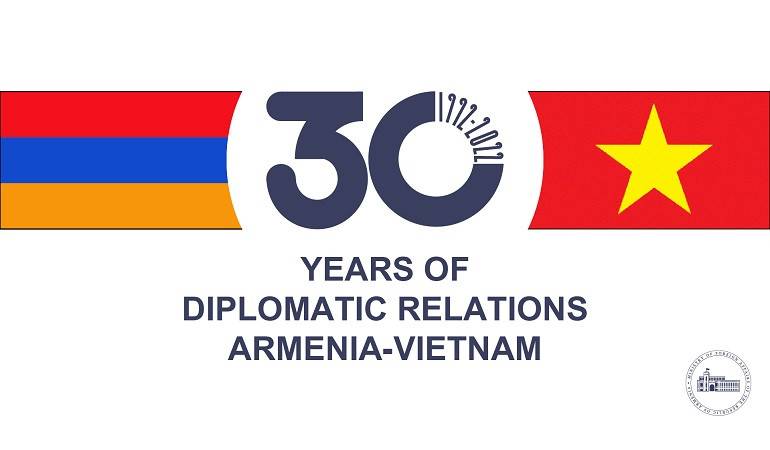 Exchange of messages on the occasion of the 30th anniversary of the establishment of diplomatic relations between the Republic of Armenia and the Socialist Republic of Vietnam