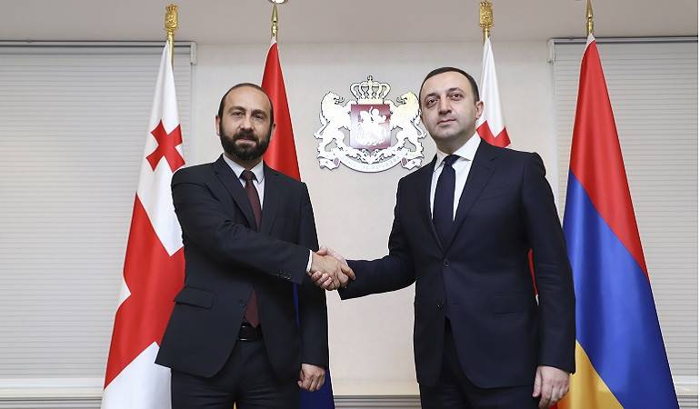 Meeting of Foreign Minister of Armenia with the Prime Minister of Georgia