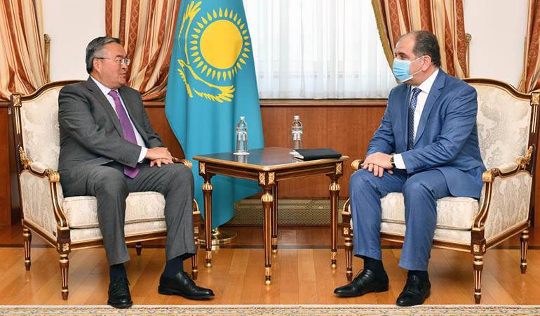 Meeting of the Ambassador of the Republic of Armenia to the Republic of Kazakhstan with the Deputy Prime Minister of Kazakhstan