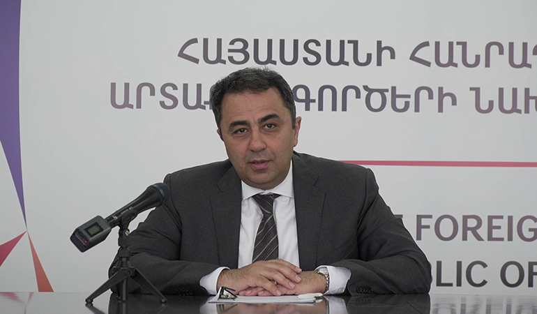 Заместитель министра иностранных дел Армении Ваге Геворкян принял участие в Политическом форуме высокого уровня по устойчивому развитию под эгидой ЭКОСОС