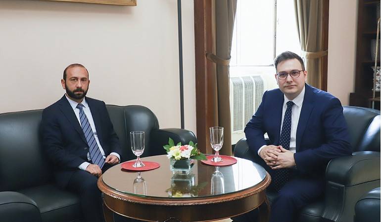 Հայաստանի և Չեխիայի ԱԳ նախարարների հանդիպումը