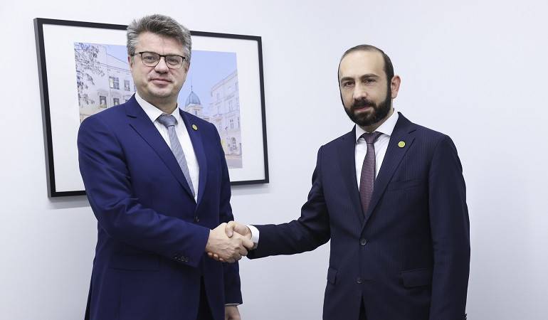 Встреча министров иностранных дел Армении и Эстонии