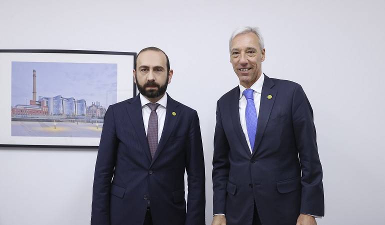 Meeting of the Ministers of Foreign Affairs of Armenia and Portugal