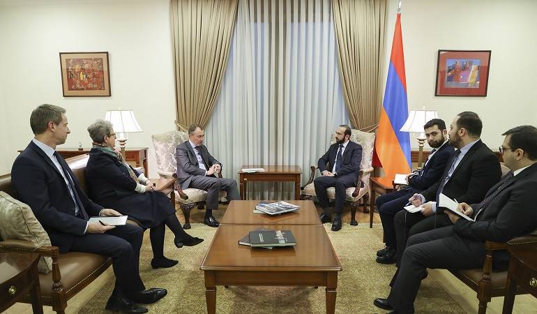 Встреча министра иностранных дел Республики Армения и специального представителя ЕС