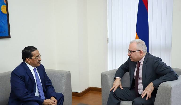 Մավրիտանիայի Իսլամական Հանրապետության նորանշանակ դեսպանն իր հավատարմագրերի պատճենն է հանձնել ՀՀ ԱԳ նախարարի տեղակալին