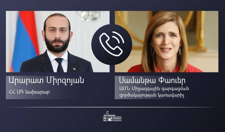 ՀՀ ԱԳ նախարարի և ԱՄՆ Միջազգային զարգացման գործակալության կառավարչի հեռախոսազրույցը