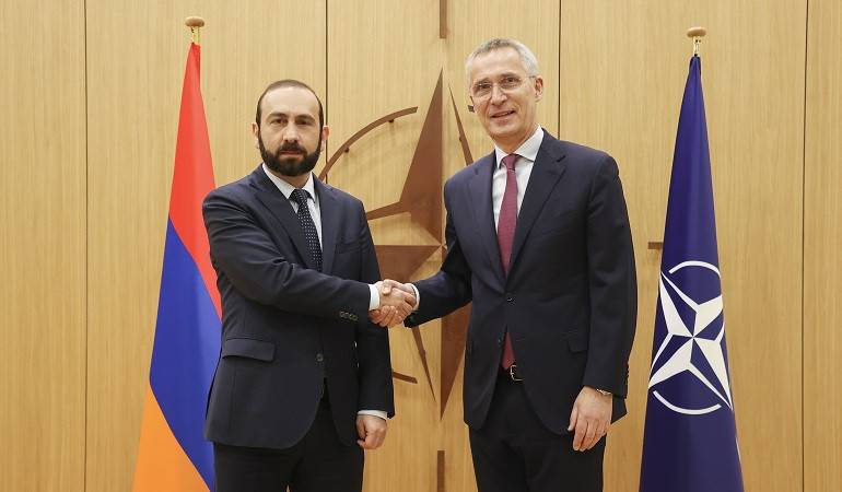 Meeting of the Foreign Minister of Armenia with the NATO Secretary General