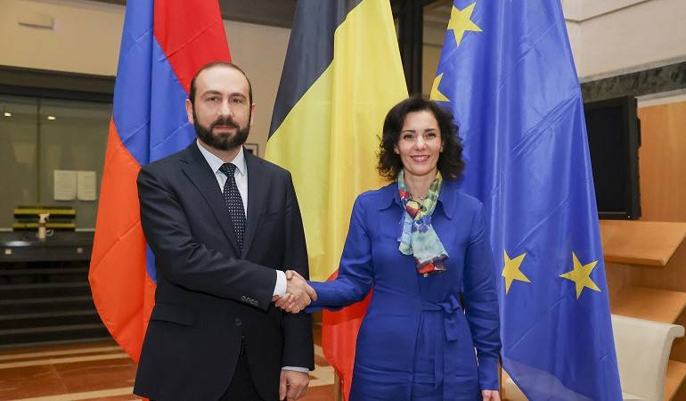 Meeting of the Foreign Ministers of Armenia and Belgium