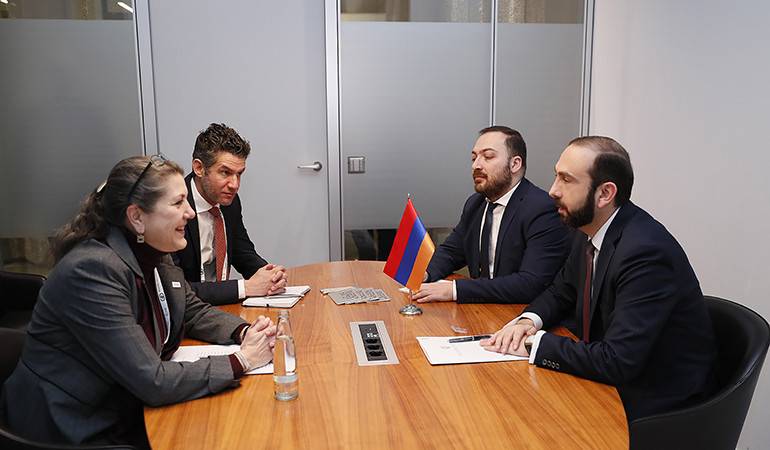 The meeting of the Foreign Minister of Armenia with the Assistant Administrator of the U.S.  Agency for International Development