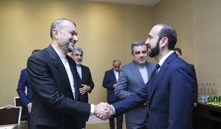 Հայաստանի և Իրանի ԱԳ նախարարների հանդիպումը