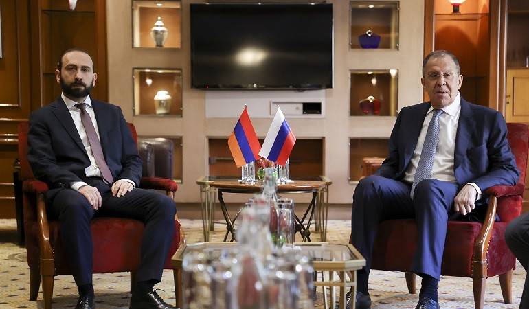 Meeting of the Foreign Ministers of Armenia and Russia