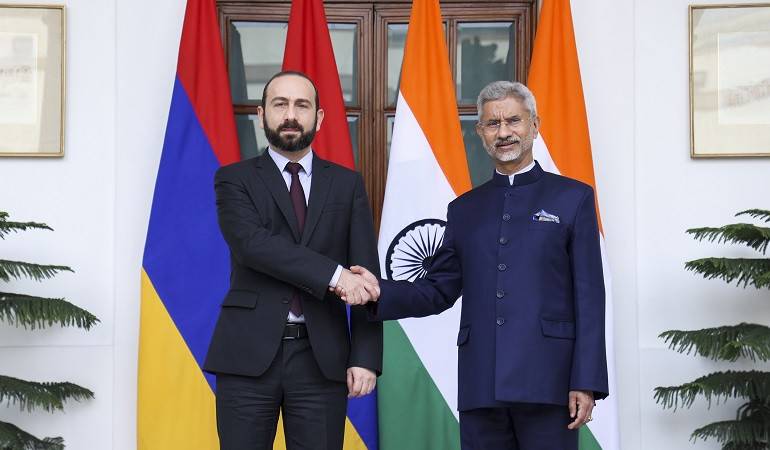 Հայաստանի և Հնդկաստանի ԱԳ նախարարների հանդիպումը